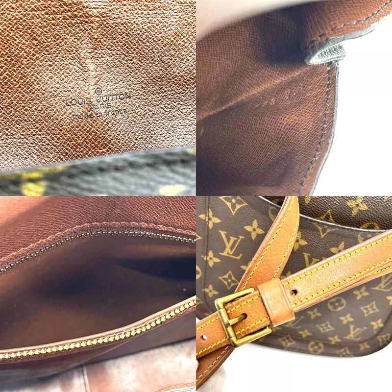 Louis Vuitton Shoulder Bag Saint-cloud GM M51242 Monogram Canvas Brown