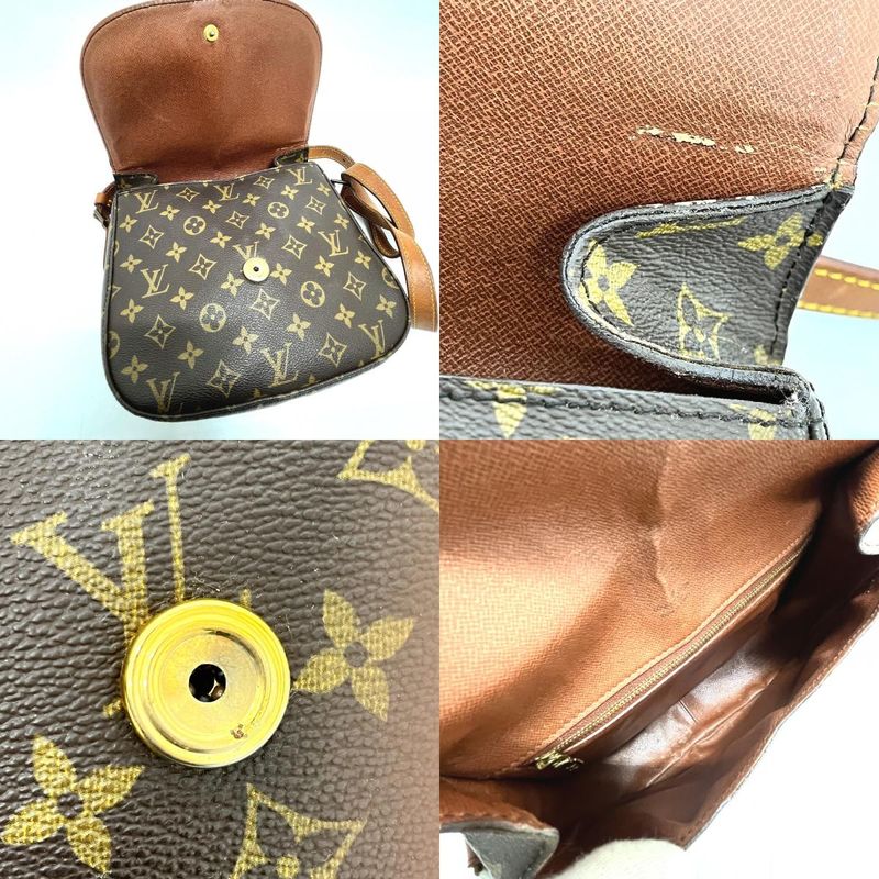 Louis Vuitton Shoulder Bag Saint-cloud GM M51242 Monogram Canvas Brown