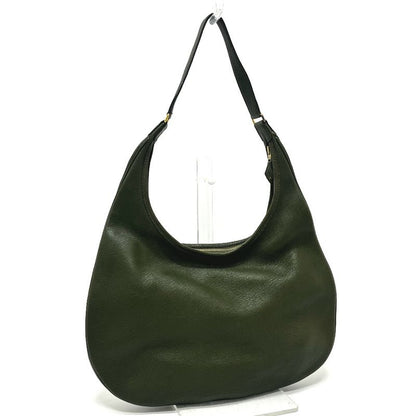 Hermes Handbag Gao Leather Khaki
