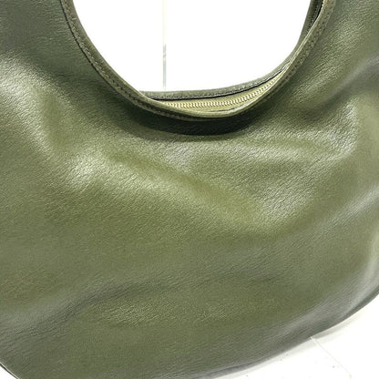 Hermes Handbag Gao Leather Khaki