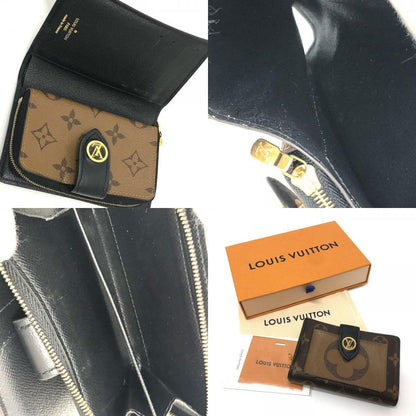 Louis Vuitton Bifold Wallet Portefeuille ・juliette M69432 Monogram Reverse