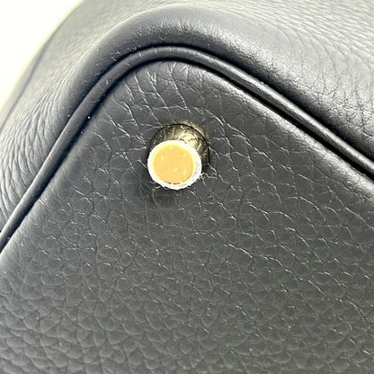 Hermes Handbag Picotin Lock PM Taurillon Clemence Ghardware Black