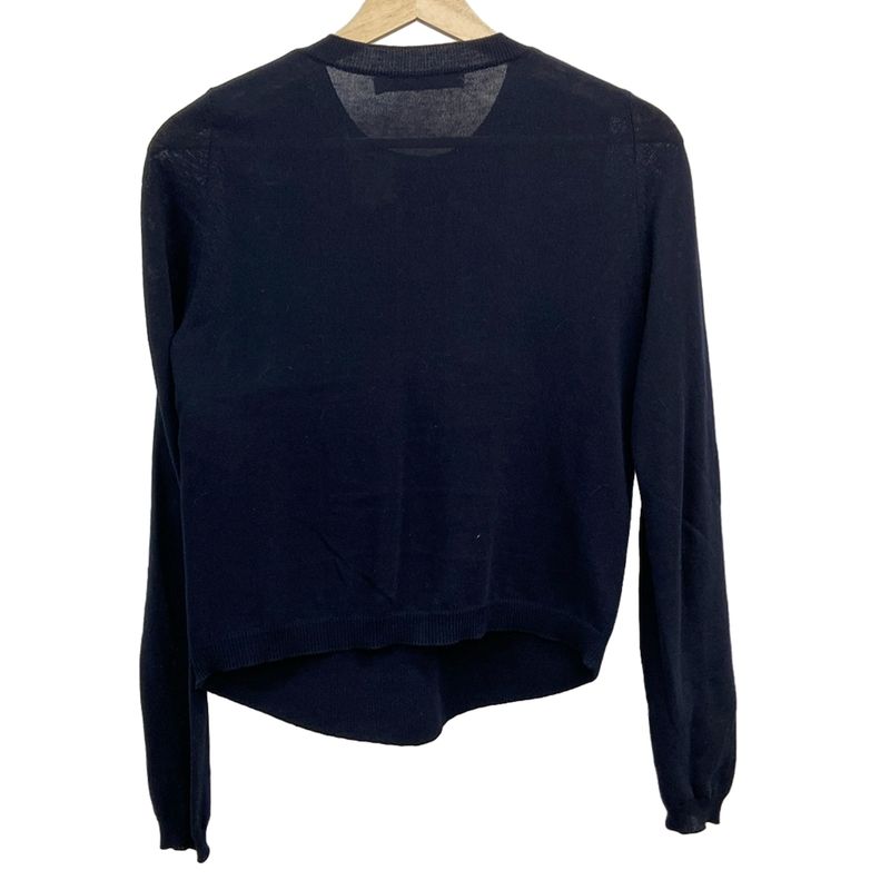 DIOR Christian Dior Long Sleeve Sweater Size I 42 Women's - Navy