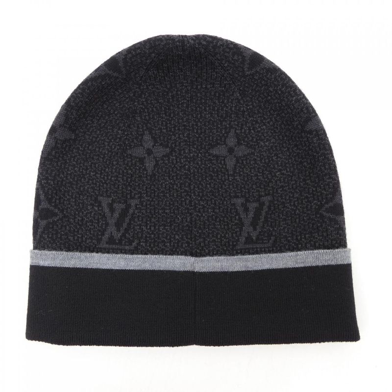 Louis Vuitton Beanie My Monogram Eclipse S00 M73469 Knit Cap