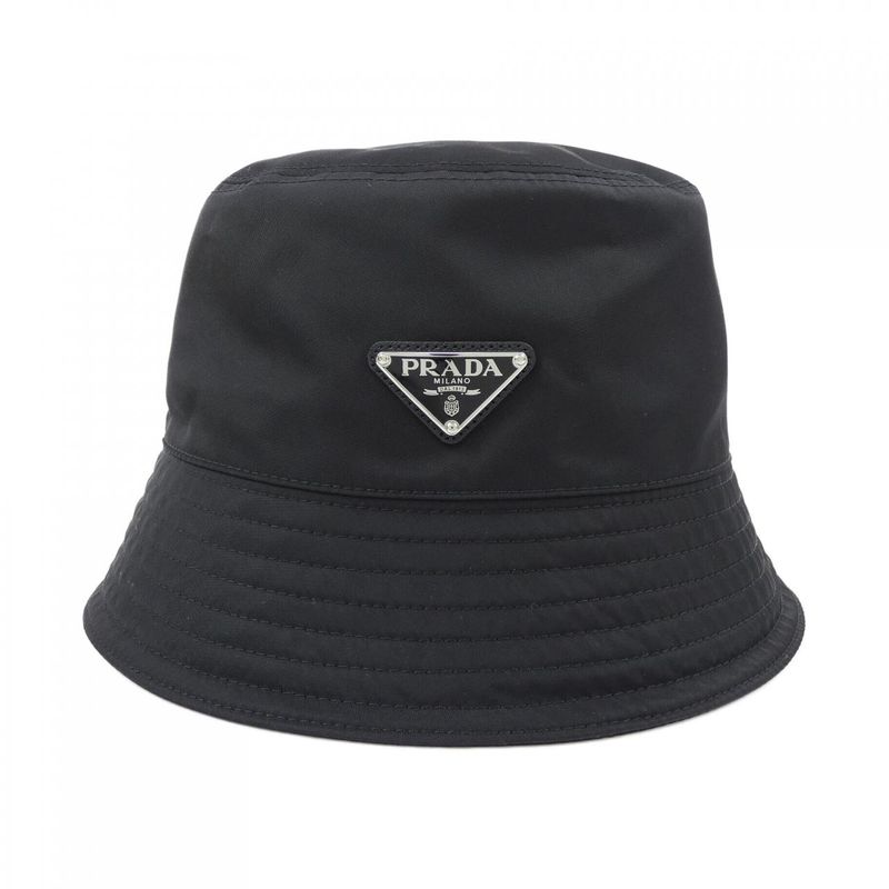 Prada Triangle Logo Bucket Hat 2hc137 2DMI Hat