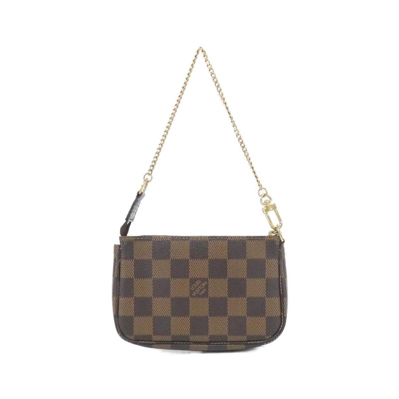 Louis Vuitton Damier (t&b) Mini Pochette Accessory N58011 Accessory Pouch