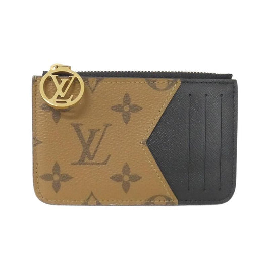 Louis Vuitton Monogram Reverse Card Case Porto Culte Romy M81912 Coin & Card