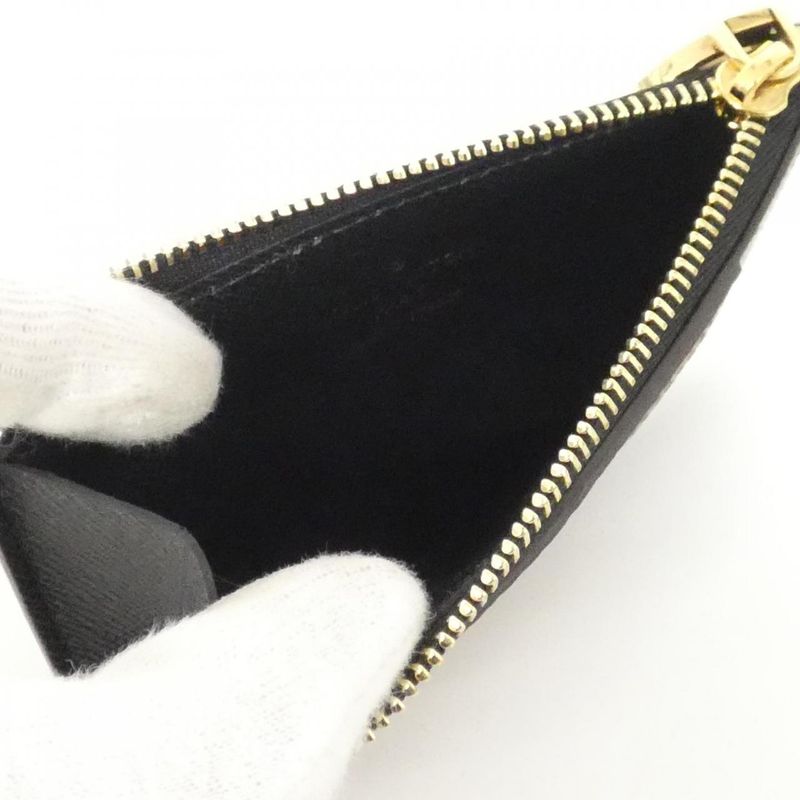 Louis Vuitton Monogram Reverse Card Case Porto Culte Romy M81912 Coin & Card