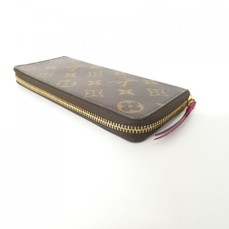 Louis Vuitton Monogram Portefeuille Clemence M60742 Wallet