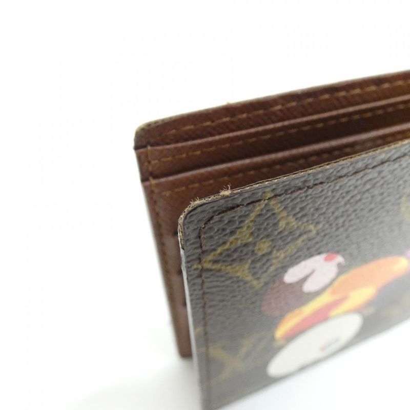 Louis Vuitton Monogram Porte Bier Cult Cles Di Monet M61666 Wallet