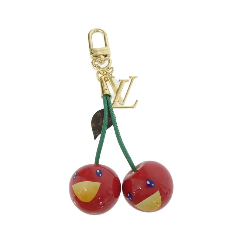 Louis Vuitton Bag Charm Cherry M02476 Key Holder