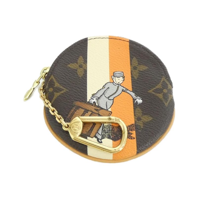 Louis Vuitton Monogram Groom Porte Monnet Ron M60037 Coin & Key Case