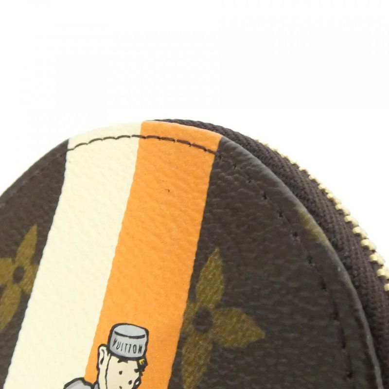 Louis Vuitton Monogram Groom Porte Monnet Ron M60037 Coin & Key Case