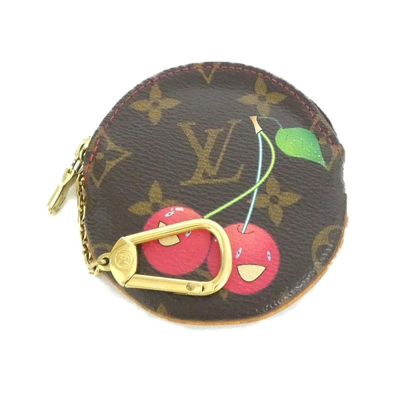 Louis Vuitton Monogram Cherry Porte Monnet Long M95043 Coin Case