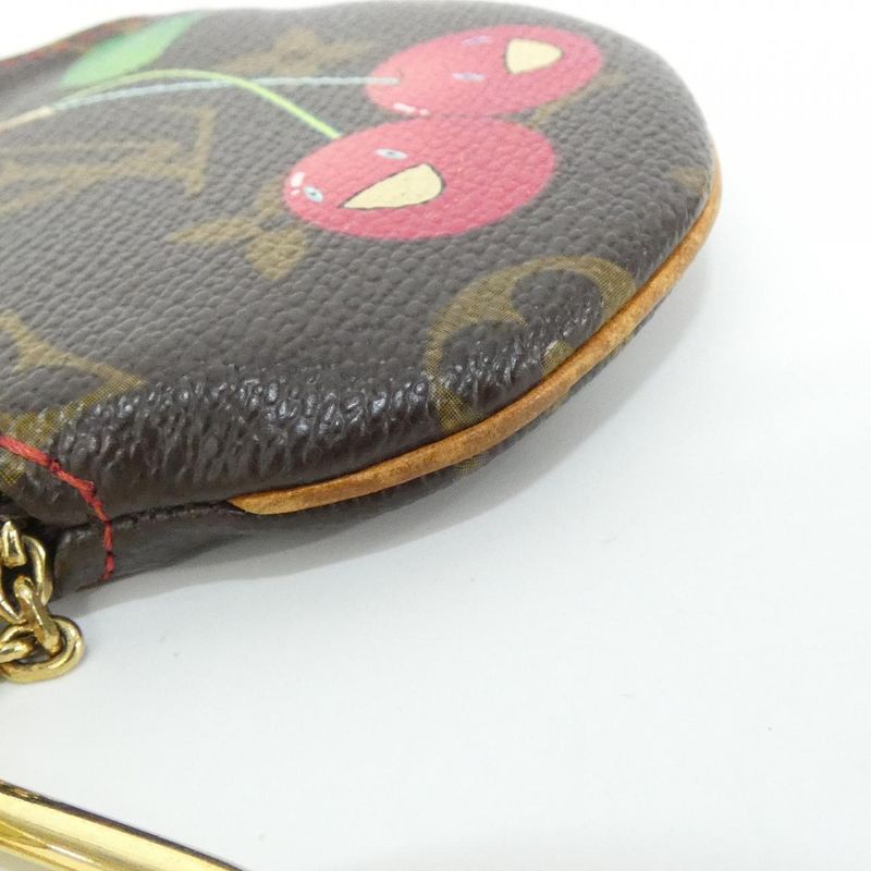 Louis Vuitton Monogram Cherry Porte Monnet Long M95043 Coin Case