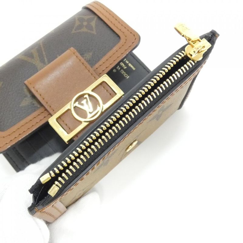 Louis Vuitton Monogram Portefeuille Dauphine Compact M68725 Wallet