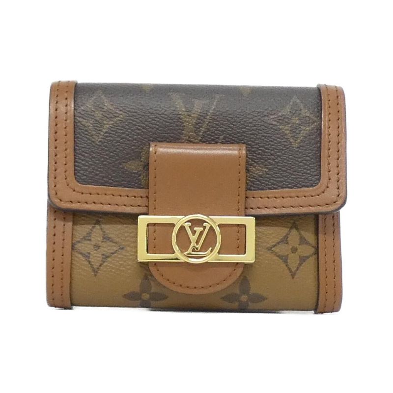 Louis Vuitton Monogram Portefeuille Dauphine Compact M68725 Wallet