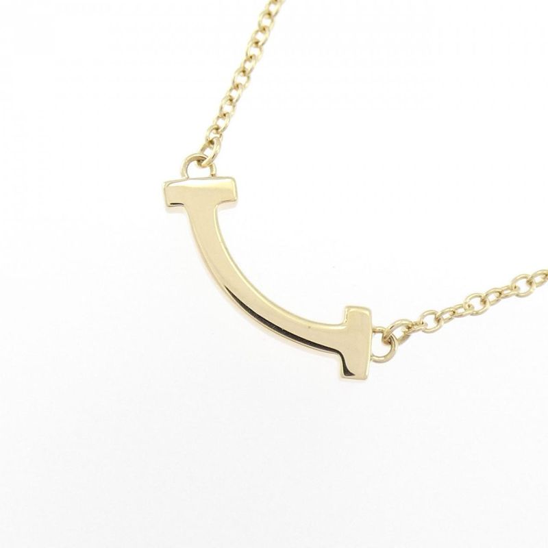 Tiffany & Co T Smile Mini Necklace