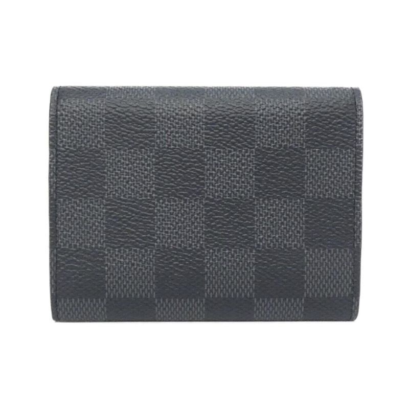Louis Vuitton Damier Graphite Unvelop Carte De Visite N63338 Card Case