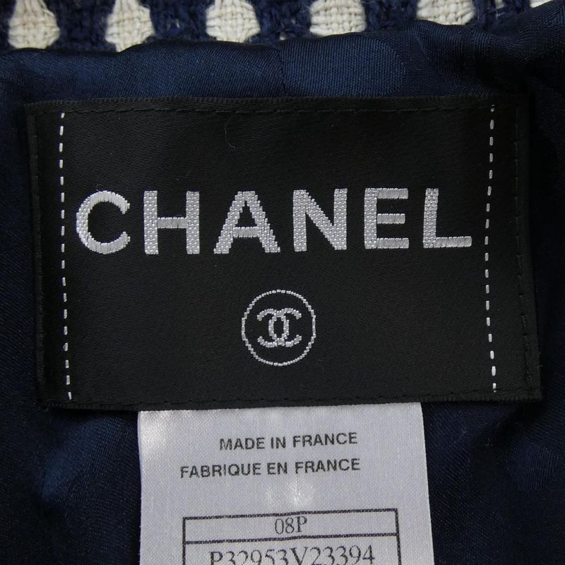 Chanel P32953v23394 08P Collarless Jacket