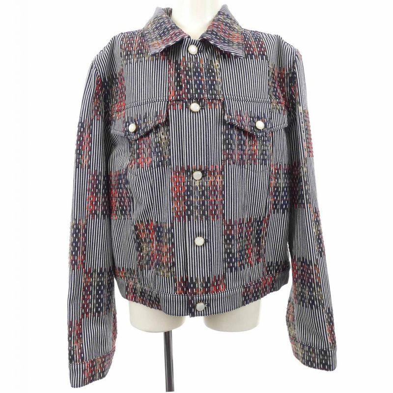 Louis Vuitton Hickory Damier Denim Jacket Hra76wmjp Jacket