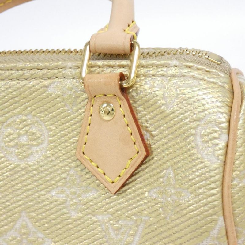 Louis Vuitton Monogram Laminated Jacquard Nano Speedy M82242 Boston Bag