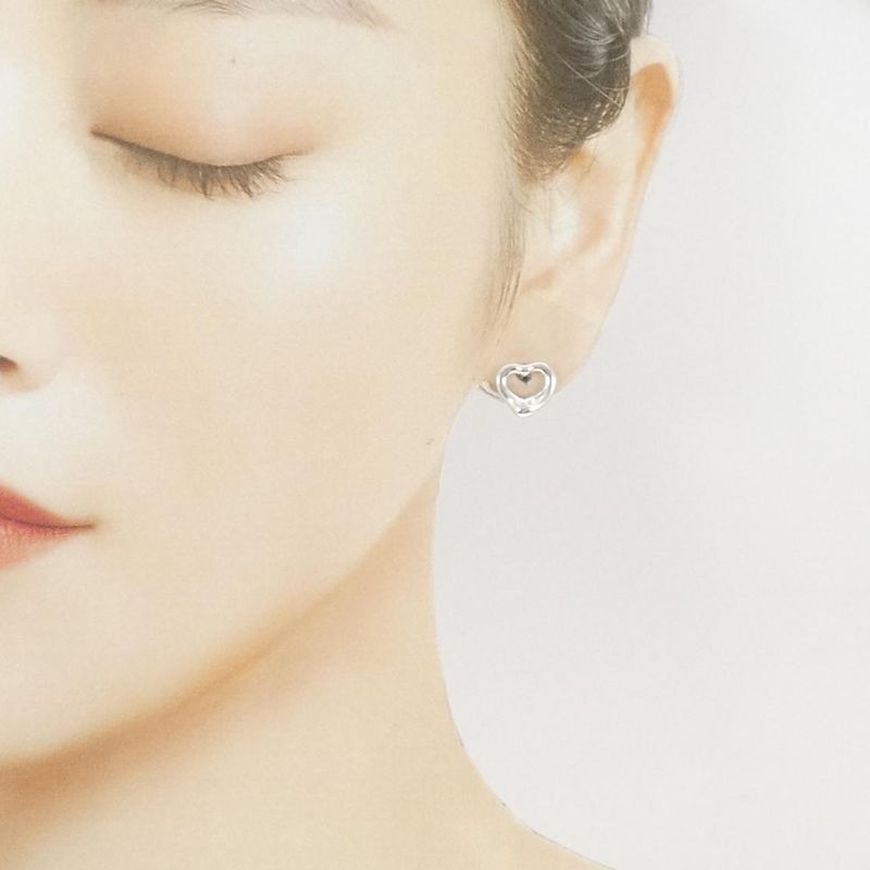 Tiffany & Co Open Heart Earrings