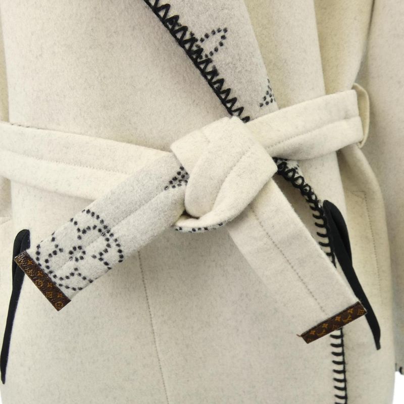 Louis Vuitton Reversible Mahina Monogram Wrap Coat Foco04r90 Coat