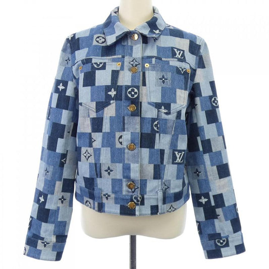 Louis Vuitton Denim Monogram Jacket Fija14tws Denim Jacket