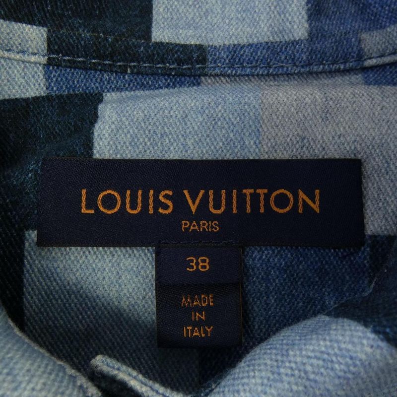 Louis Vuitton Denim Monogram Jacket Fija14tws Denim Jacket