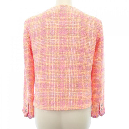 Chanel P76339v68218 No Collar Jacket