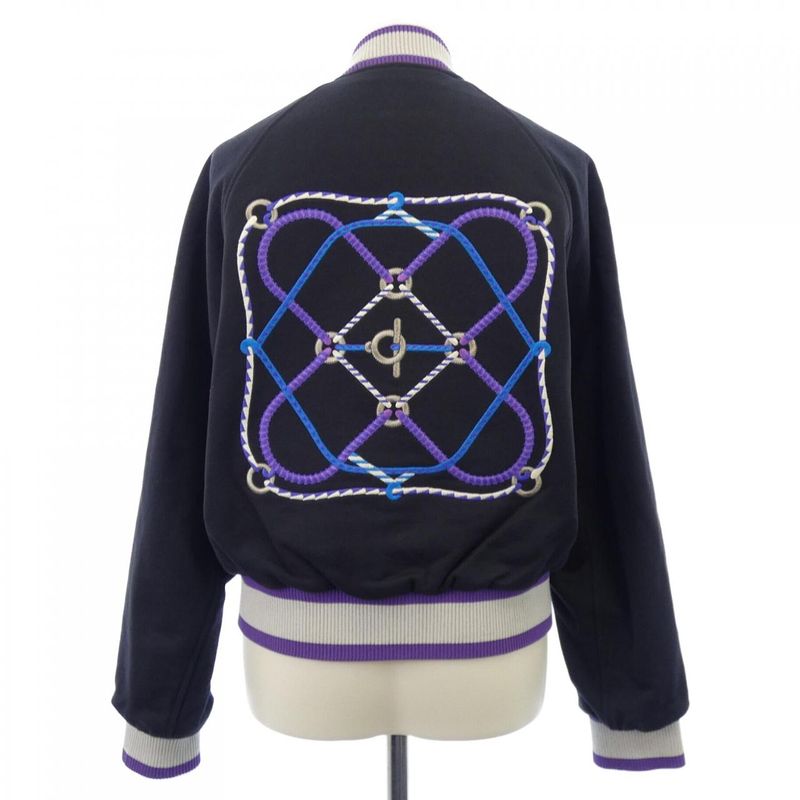 Hermes Figure Artistique Varsity Embroide 3h4208dd Blouson