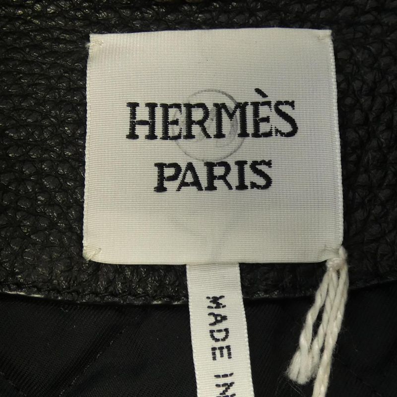 Hermes 2h1206d0 Leather Jacket