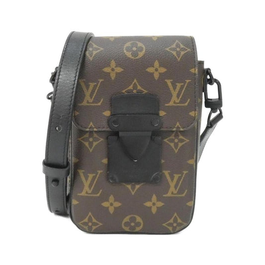 Louis Vuitton Monogram Macassar S Rock Vertical Wearable Wallet M81522 Shoulder