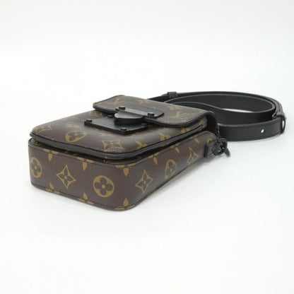 Louis Vuitton Monogram Macassar S Rock Vertical Wearable Wallet M81522 Shoulder