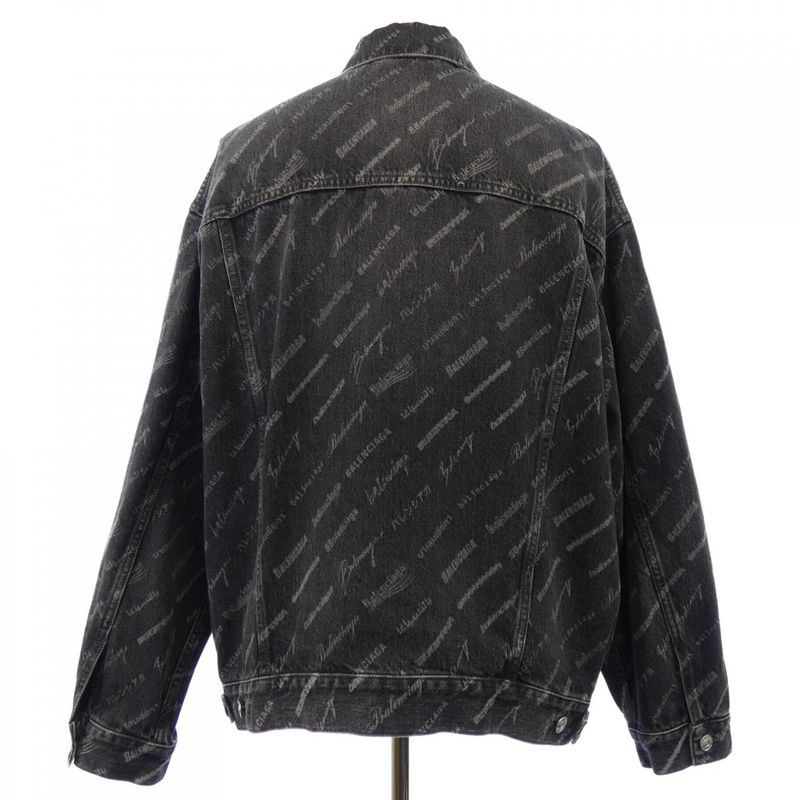 Balenciaga 724738 Tbp47 Denim Jacket