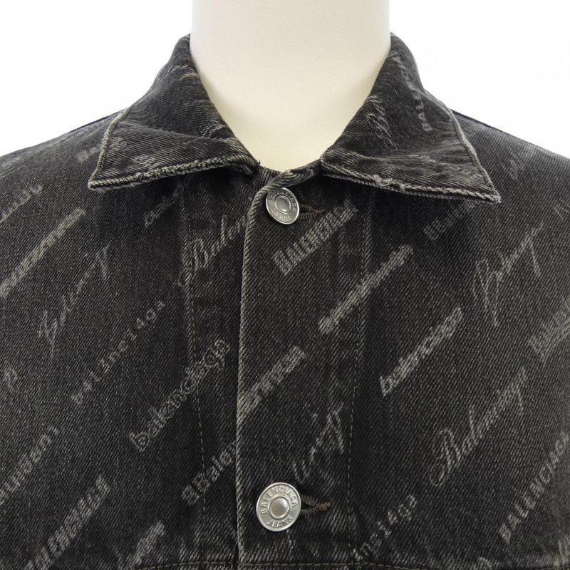 Balenciaga 724738 Tbp47 Denim Jacket