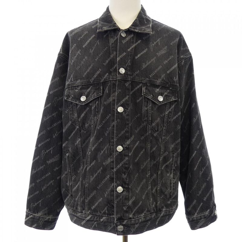 Balenciaga 724738 Tbp47 Denim Jacket