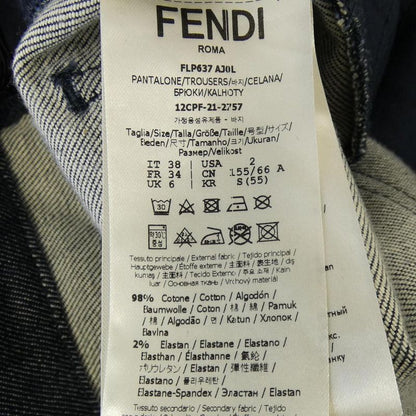 Fendi Calligraphy Flp637 AJ0L Jeans