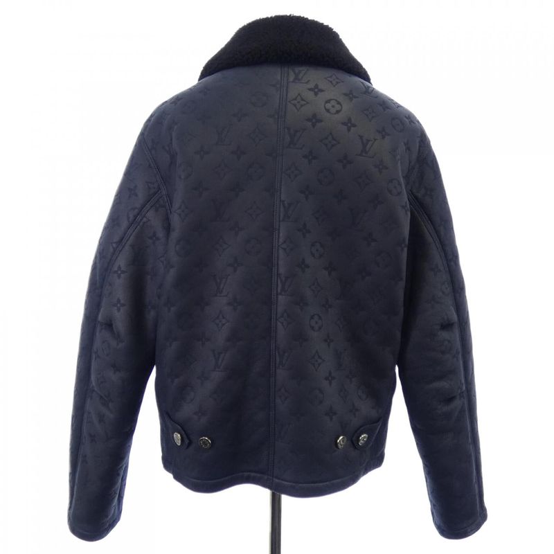 Louis Vuitton Lvsemonogram Shearling Hml42eygl Mouton Jacket