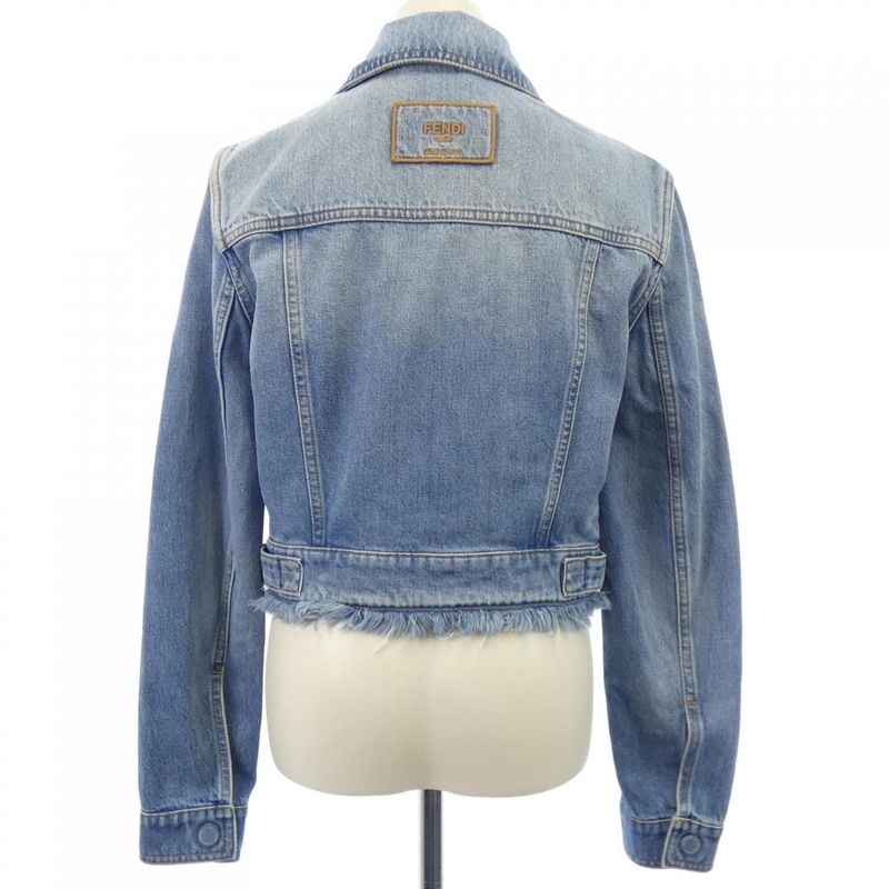 Fendi Flf736 ANQ7 Denim Jacket