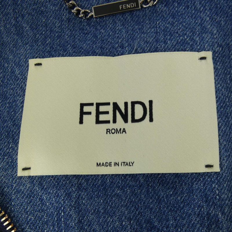 Fendi Flf736 ANQ7 Denim Jacket