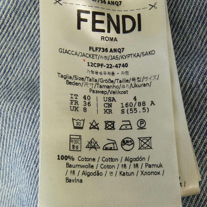 Fendi Flf736 ANQ7 Denim Jacket