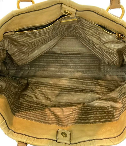 Prada Handbag Tote Bag Gathered Women's Prada