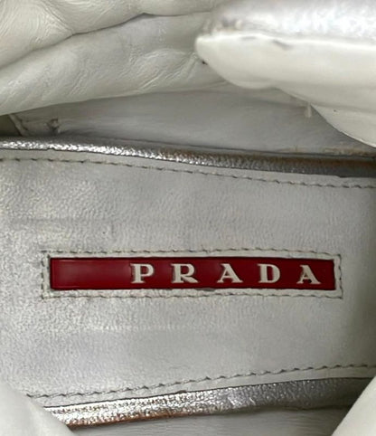 Prada High Cut Sneakers Inheel 3tz015 Women's SIZE 36 (23cm (9.06in)) Prada