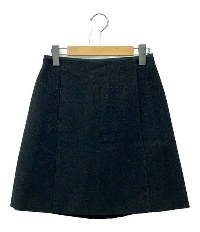 Louis Vuitton Wool Skirt Rw082a Wnsk29w5b Women's SIZE 34 (S) Louis Vuitton