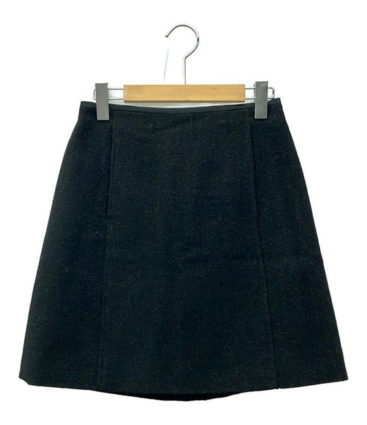 Louis Vuitton Wool Skirt Rw082a Wnsk29w5b Women's SIZE 34 (S) Louis Vuitton