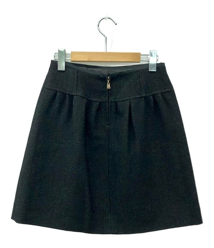 Louis Vuitton Wool Skirt Rw082a Wnsk29w5b Women's SIZE 34 (S) Louis Vuitton