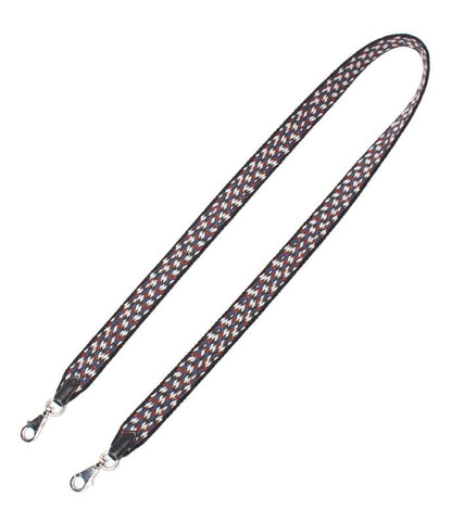 Hermes Shoulder Strap W Engraved Silver Hardware Bandouliere Zigzag Sungle