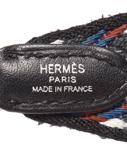 Hermes Shoulder Strap W Engraved Silver Hardware Bandouliere Zigzag Sungle